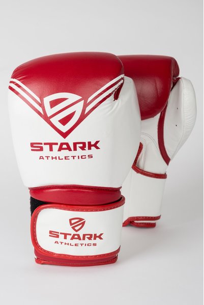 Boxhandschuh - POWER - RED-WHITE 12 OZ