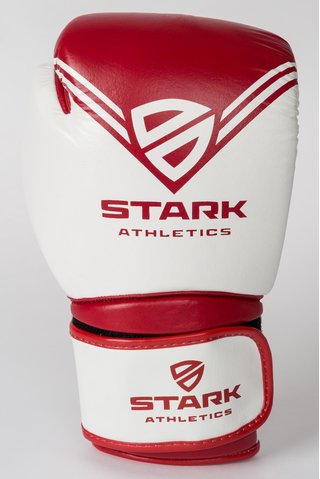 Boxhandschuh - POWER - RED-WHITE 12 OZ