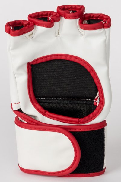MMA Handschuh - POWER - RED-WHITE L-XL