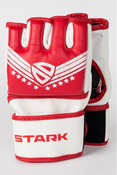 MMA Handschuh - POWER - RED-WHITE L-XL