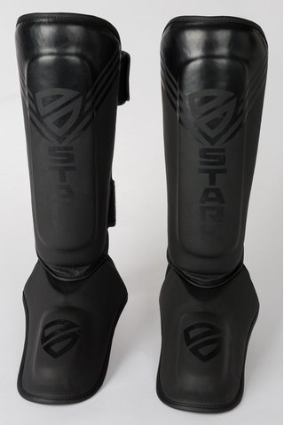 SCHIENBEINSCH�TZER - POWER - MATT-BLACK M