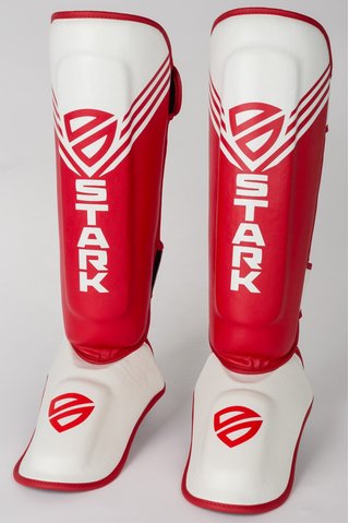 SCHIENBEINSCH�TZER - POWER - RED-WHITE XLL