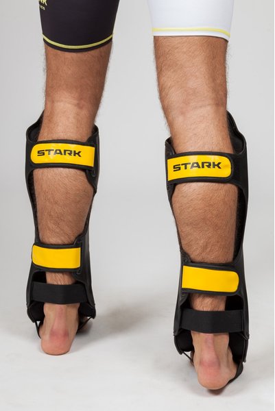 SCHIENBEINSCH�TZER - POWER - YELLOW-BLACK M