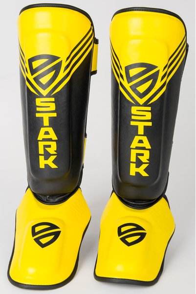 SCHIENBEINSCH�TZER - POWER - YELLOW-BLACK M
